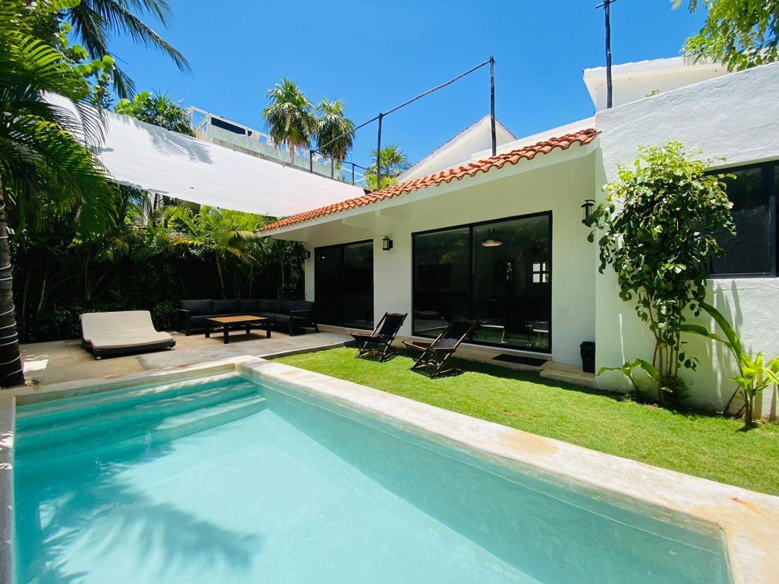 Villa Almendra Playacar 1 بلايا ديل كارمن المظهر الخارجي الصورة